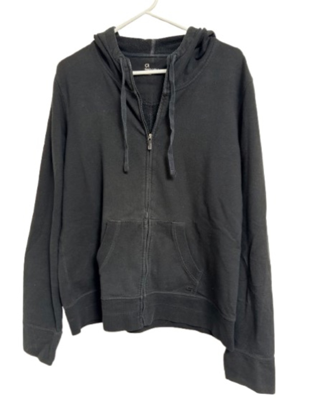 Vintage GapBody Fit Black Zip-Up Hoodie